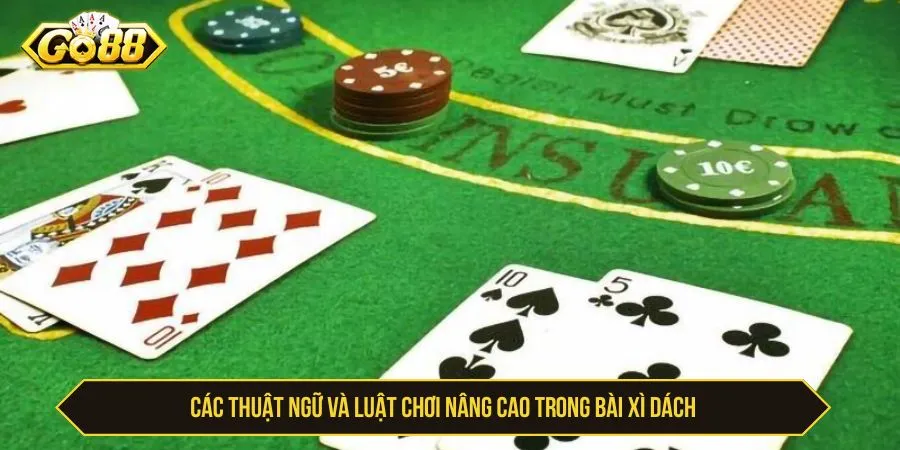 Các thuật ngữ và luật chơi nâng cao trong bài xì dách