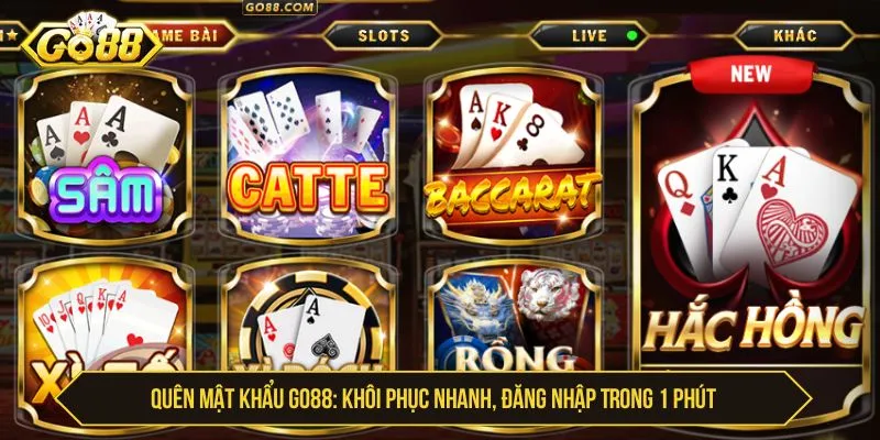 Quên Mật Khẩu GO88